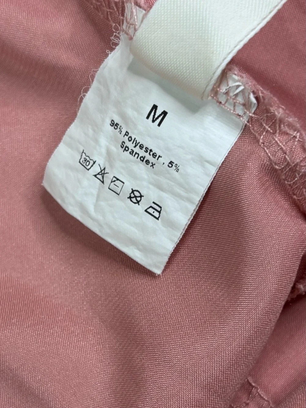 Satin Blush Pink Short Pajama Set - Women Intimates & Sleepwear Sz M